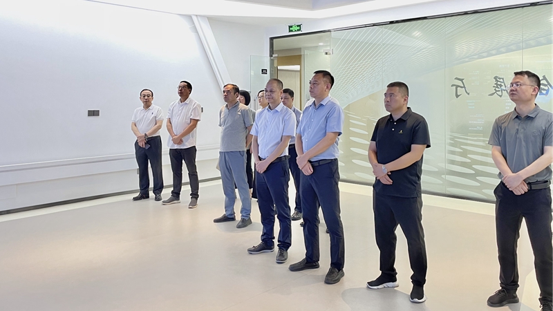 安徽祁門縣縣委副書記、縣長江成永一行到訪浙江農合