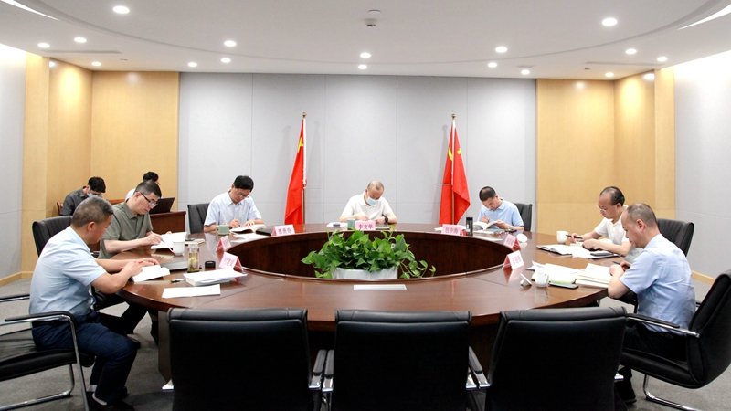 集團(tuán)黨委理論學(xué)習(xí)中心組召開主題教育&ldquo;加快高質(zhì)量發(fā)展&rdquo;專題學(xué)習(xí)會(huì)
