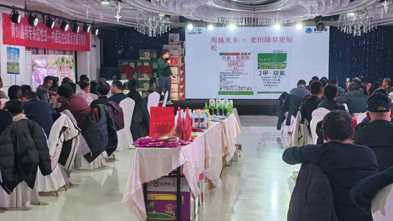 山東浙農(nóng)晟通舉辦&ldquo;施麥豐&rdquo;市場(chǎng)啟動(dòng)會(huì)